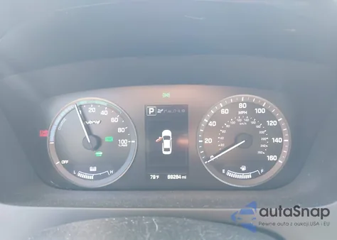 2017 Hyundai Sonata Hybrid Limited из США, поврежденный, VIN KMHE34L39HA063044